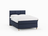 Snefrid Fjord 120x200 Dyb blå Nordic Dream tilbyder senge med skandinavisk design og højkvalitets materialer. Oplev perfekt komfort for en god nattesøvn. Bestil din i dag!