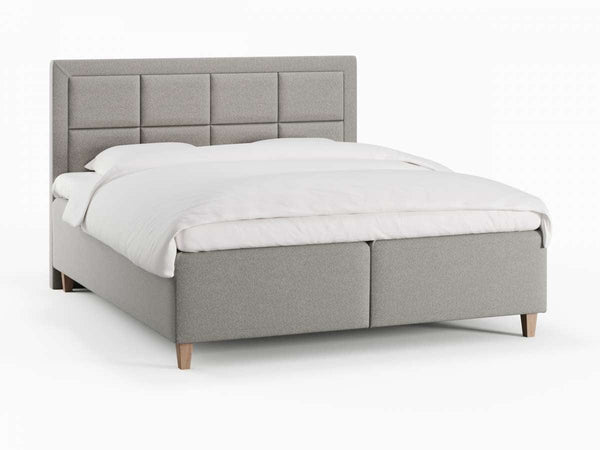 Freja Älv 180x210 Lys grå Nordic Dream tilbyder senge med skandinavisk design og højkvalitets materialer. Oplev perfekt komfort for en god nattesøvn. Bestil din i dag!