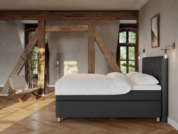 Nora Fjord | 160x200 | Antracit - Nordic Dream