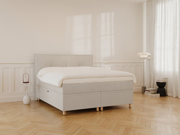 Alva Nordlys Grande | 180x200 | Bouclé cream - Nordic Dream