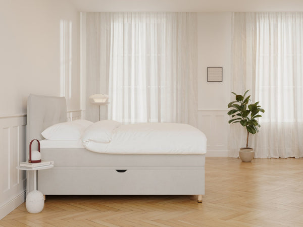 Alva Nordlys Grande | 180x200 | Bouclé cream - Nordic Dream
