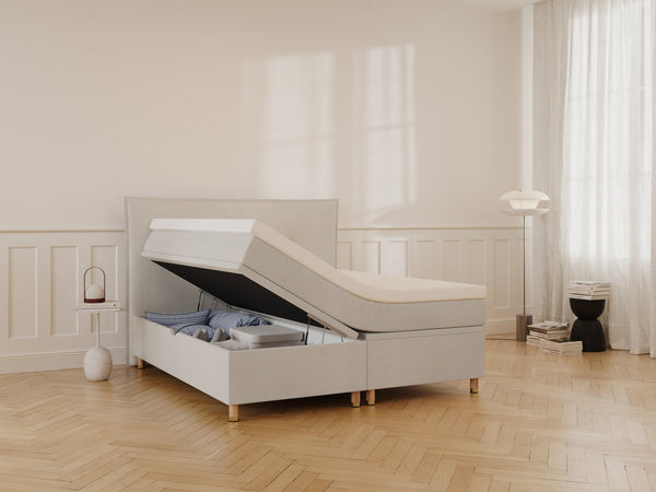 Alva Nordlys Grande | 180x200 | Bouclé cream - Nordic Dream