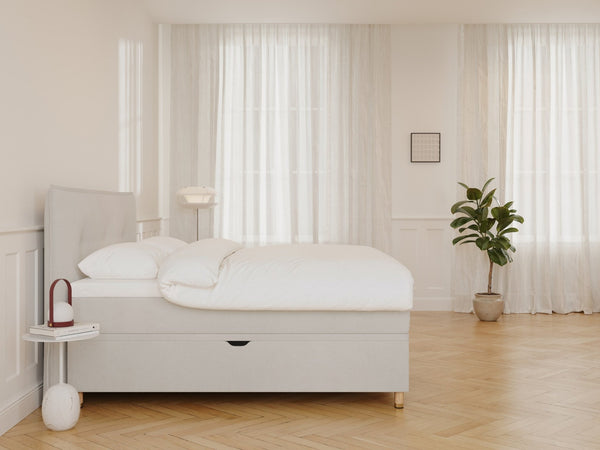 Alva Nordlys Grande | 200x200 | Bouclé cream - Nordic Dream