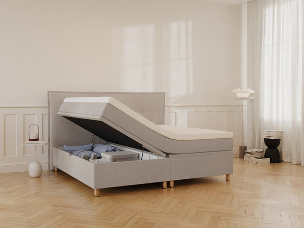 Alva Nordlys Grande | 200x200 | Bouclé latte - Nordic Dream