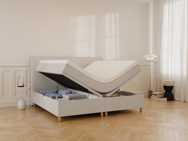 Alva Nordlys Grande | 200x200 | Bouclé cream - Nordic Dream