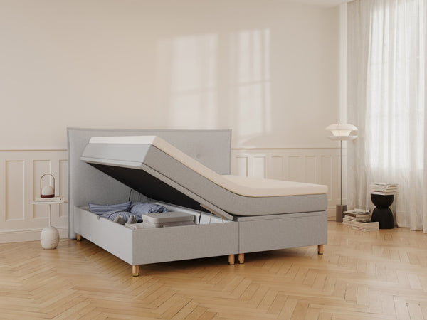 Alva Älv Grande | 200x200 | Lys grå - Nordic Dream