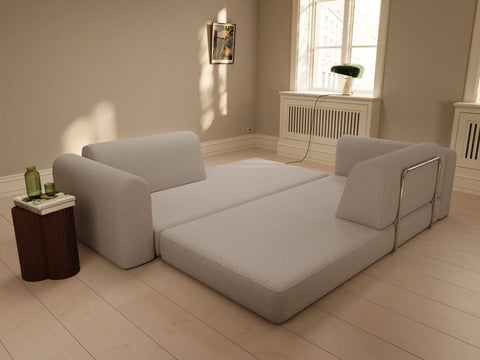 Astra | 200x200 cm | Bouclé beige | 539 - Nordic Dream