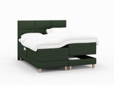 Aura Nordlys 180x210 Dyb grøn Nordic Dream tilbyder senge med skandinavisk design og højkvalitets materialer. Oplev perfekt komfort for en god nattesøvn. Bestil din i dag!