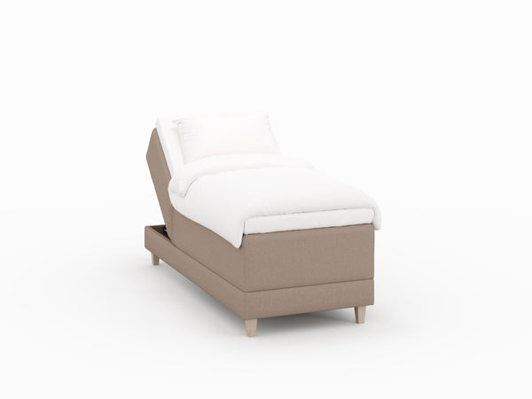 Aura Nordlys 90x200 Brun Nordic Dream tilbyder senge med skandinavisk design og højkvalitets materialer. Oplev perfekt komfort for en god nattesøvn. Bestil din i dag!