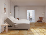Aura Fjord 90x210 Brun Nordic Dream tilbyder senge med skandinavisk design og højkvalitets materialer. Oplev perfekt komfort for en god nattesøvn. Bestil din i dag!