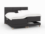 Aura Nordlys 210x210 Antracit Nordic Dream tilbyder senge med skandinavisk design og højkvalitets materialer. Oplev perfekt komfort for en god nattesøvn. Bestil din i dag!