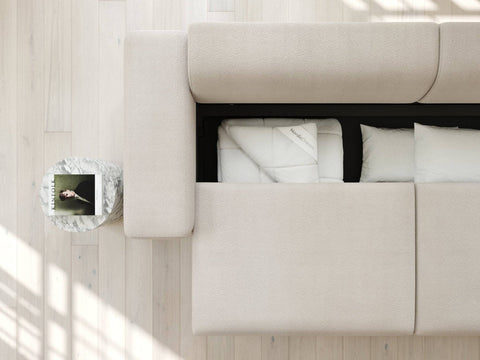 Aria | 150x365 | Bouclé cream - Nordic Dream