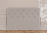 Earth gavl | 210 cm | Bouclé cream - Nordic Dream