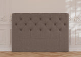 Earth gavl | 120 cm | Bouclé latte - Nordic Dream