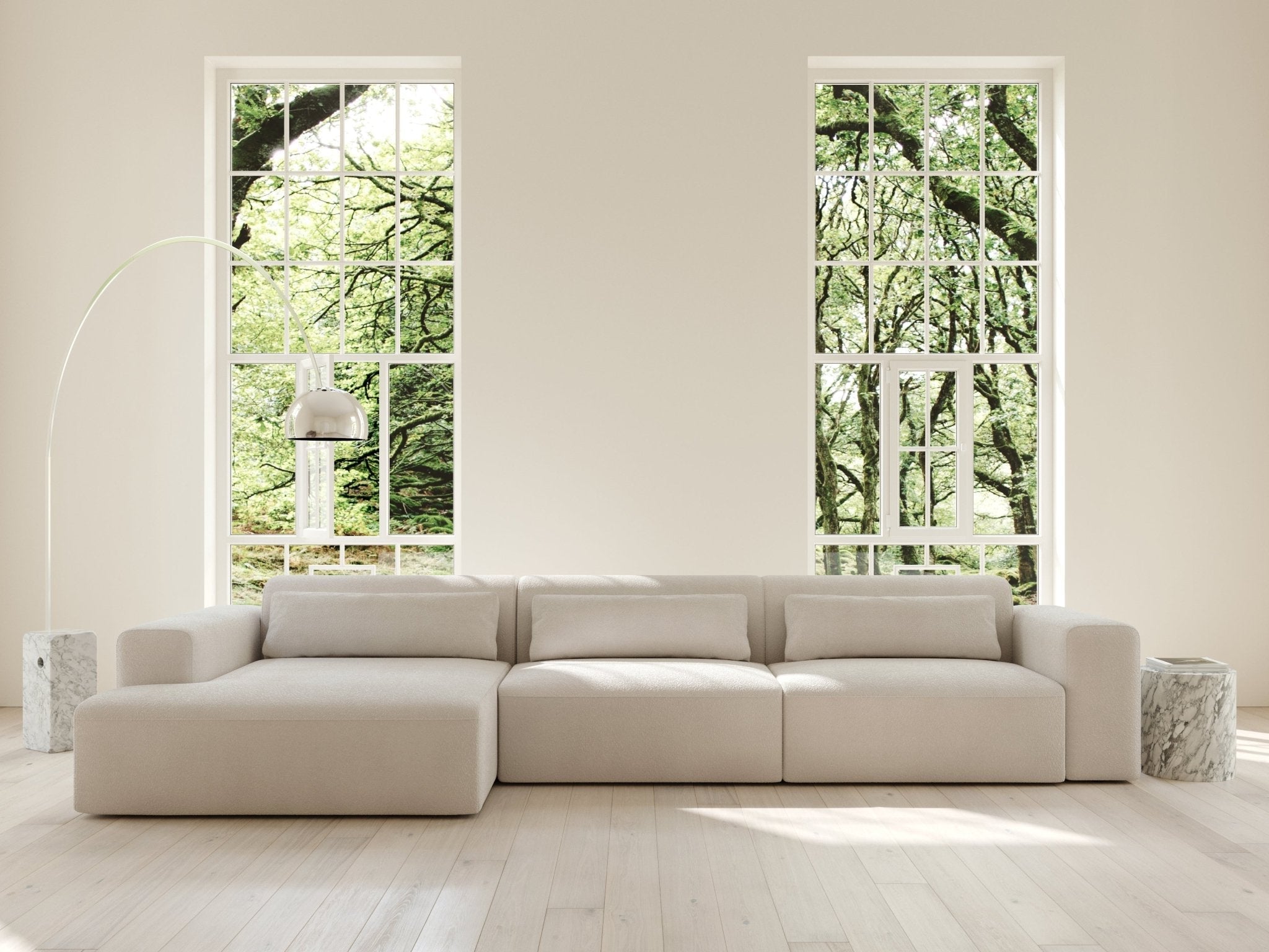 Aria | 150x365 | Bouclé cream - Nordic Dream