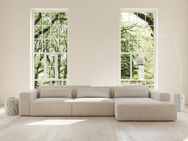 Aria | 150x365 | Bouclé cream - Chaiselong - Venstre - Nordic Dream