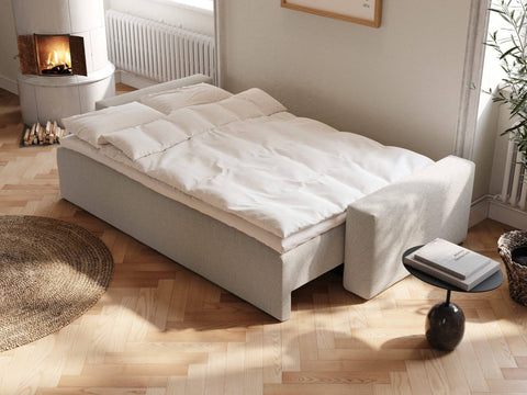 Mara | 145x200 cm | Bouclé beige | 539 - Nordic Dream