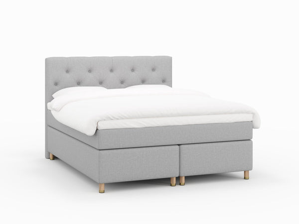 Nora Fjord | 160x200 | Lys grå - Nordic Dream