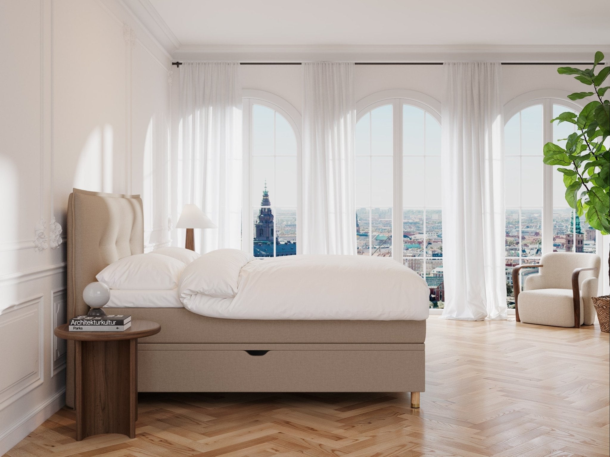 Alva Fjäll 160x200 Brun Nordic Dream tilbyder senge med skandinavisk design og højkvalitets materialer. Oplev perfekt komfort for en god nattesøvn. Bestil din i dag!