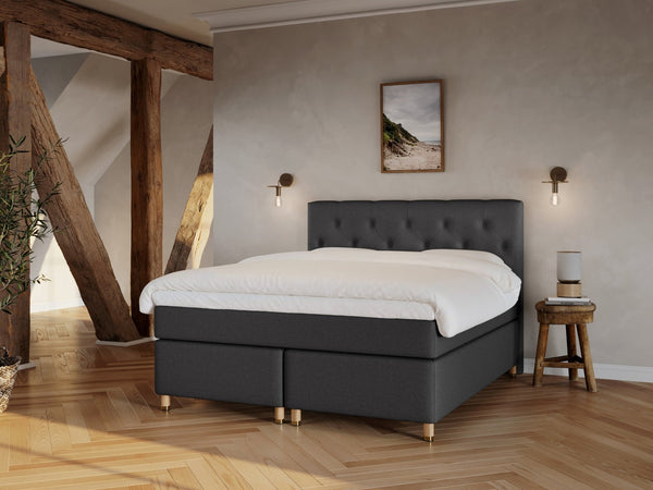 Nora Fjord | 160x200 | Antracit - Nordic Dream