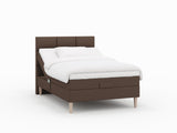Ragna Fjord 140x200 Mørk brun Nordic Dream tilbyder senge med skandinavisk design og højkvalitets materialer. Oplev perfekt komfort for en god nattesøvn. Bestil din i dag!
