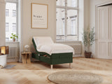 Ragna Älv 90x210 Dyb grøn Nordic Dream tilbyder senge med skandinavisk design og højkvalitets materialer. Oplev perfekt komfort for en god nattesøvn. Bestil din i dag!