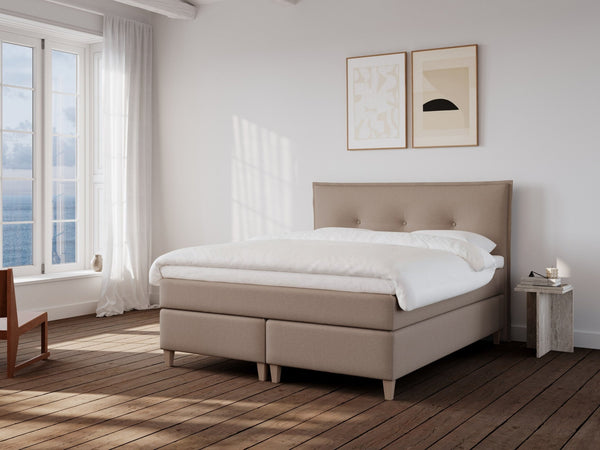 Snefrid Nordlys 150x200 Brun Nordic Dream tilbyder senge med skandinavisk design og højkvalitets materialer. Oplev perfekt komfort for en god nattesøvn. Bestil din i dag!