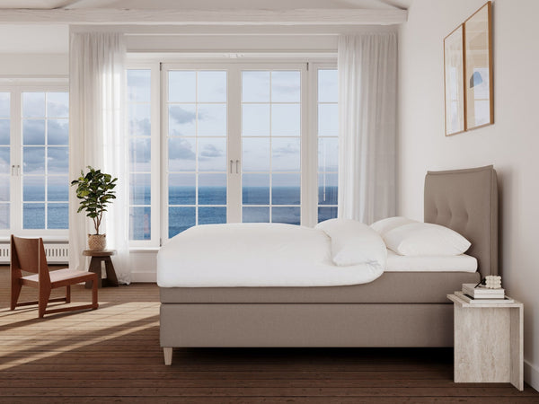 Snefrid Nordlys 150x200 Brun Nordic Dream tilbyder senge med skandinavisk design og højkvalitets materialer. Oplev perfekt komfort for en god nattesøvn. Bestil din i dag!