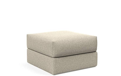 Puf | 75x75 | Latte fløjl | 596 - Nordic Dream