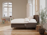 Ragna Nordlys 180x210 Mørk brun Nordic Dream tilbyder senge med skandinavisk design og højkvalitets materialer. Oplev perfekt komfort for en god nattesøvn. Bestil din i dag!
