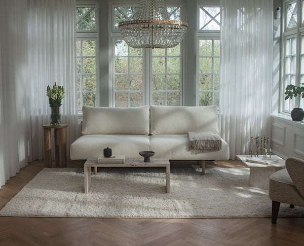 Maya | 140x200 | Bouclé off white | 531 - Nordic Dream