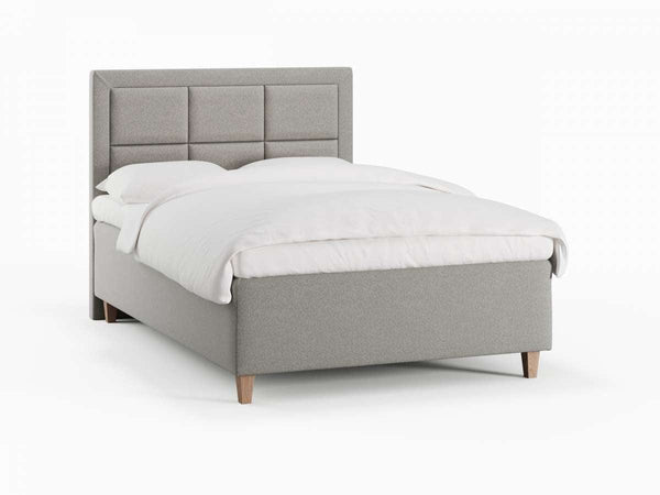 Freja Älv 140x210 Lys grå Nordic Dream tilbyder senge med skandinavisk design og højkvalitets materialer. Oplev perfekt komfort for en god nattesøvn. Bestil din i dag!