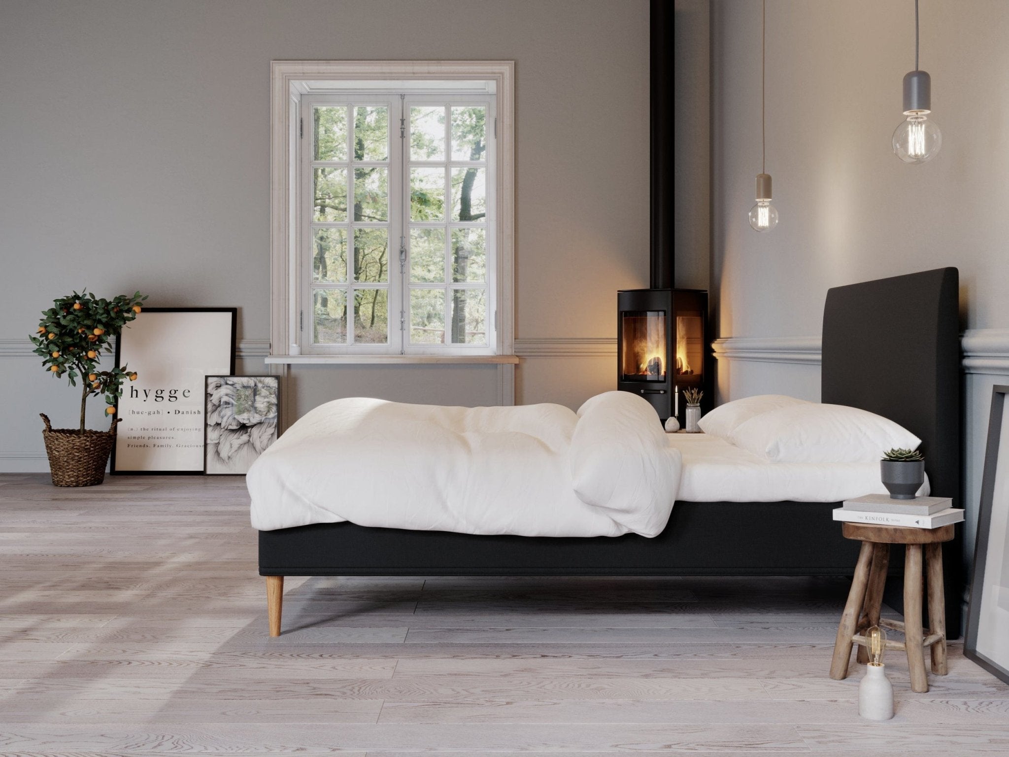 Saga Fjord | 140x200 | Sort - Nordic Dream