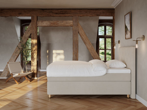 Nora Fjord | 140x200 | Bouclé cream - Nordic Dream