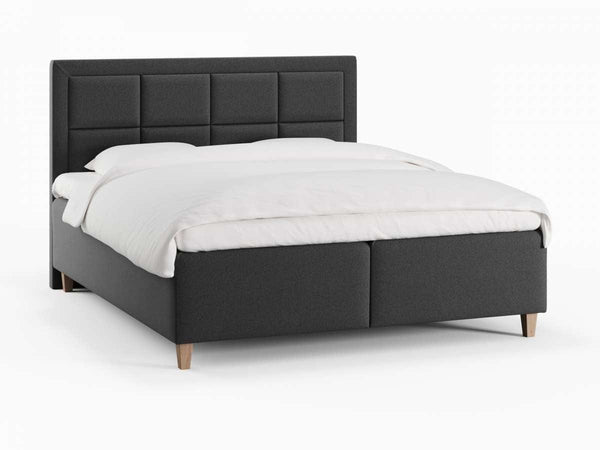 Freja Älv 180x210 Antracit Nordic Dream tilbyder senge med skandinavisk design og højkvalitets materialer. Oplev perfekt komfort for en god nattesøvn. Bestil din i dag!