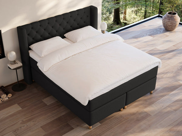Eira Fjord 180x210 Antracit Nordic Dream tilbyder senge med skandinavisk design og højkvalitets materialer. Oplev perfekt komfort for en god nattesøvn. Bestil din i dag!