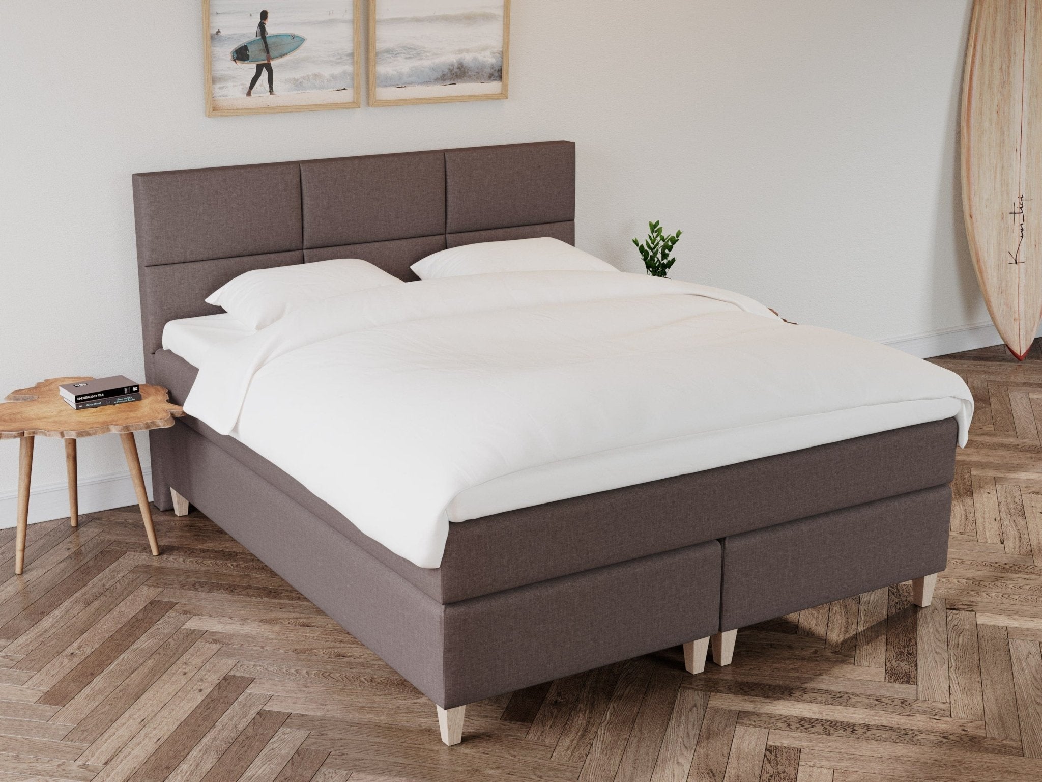 Snefrid Älv 150x200 Mørk Brun Nordic Dream tilbyder senge med skandinavisk design og højkvalitets materialer. Oplev perfekt komfort for en god nattesøvn. Bestil din i dag!