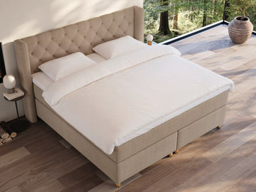 Eira | 200x200 | Bouclé latte