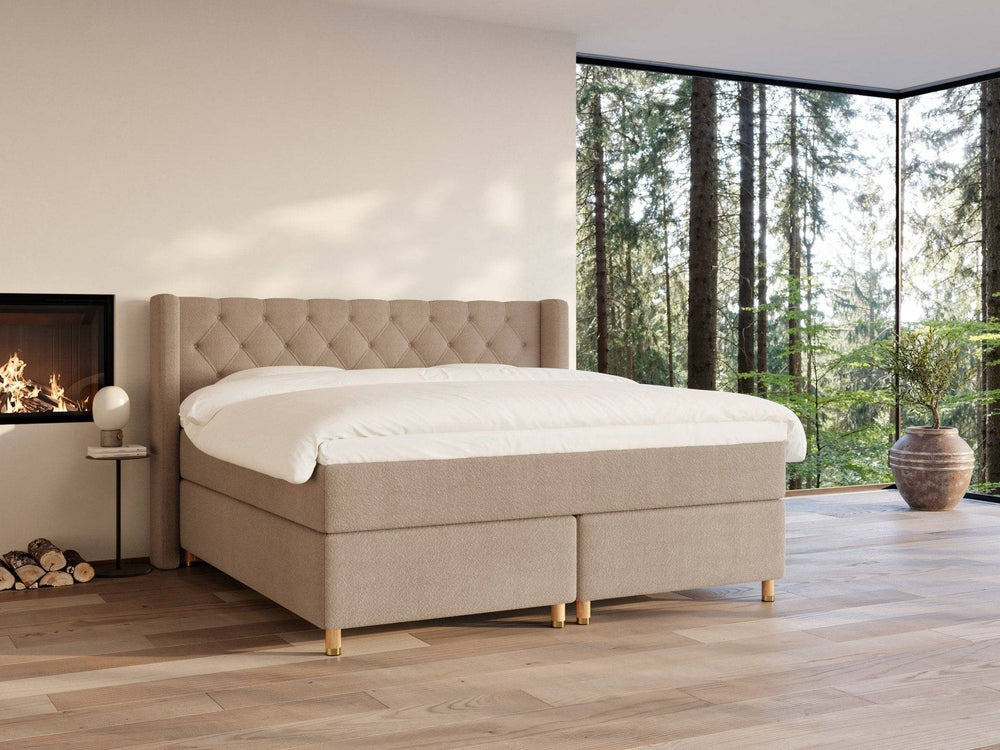 Eira | 200x200 | Bouclé latte - Nordic Dream