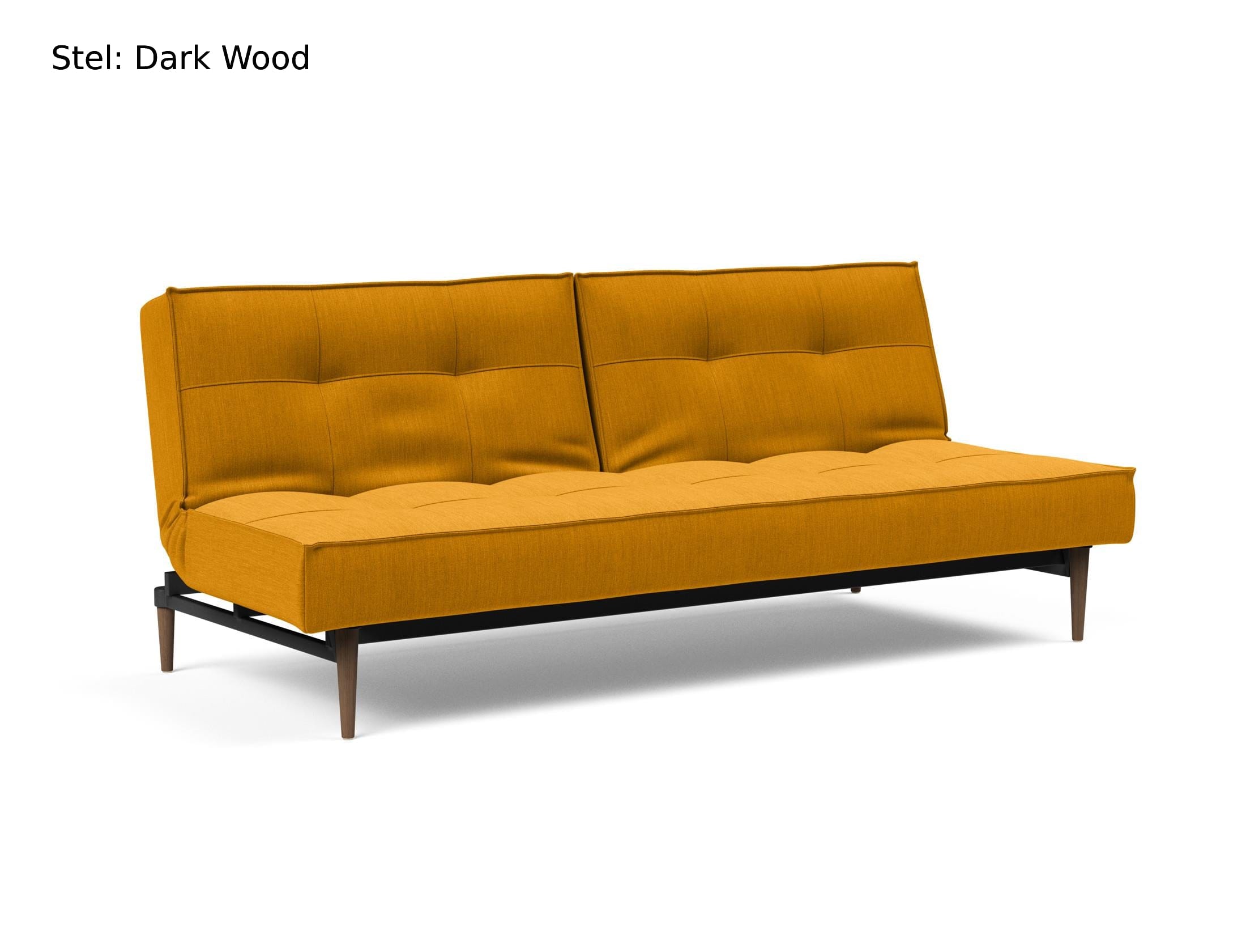 Splitback Sovesofa | 115x210 | Burned Curry