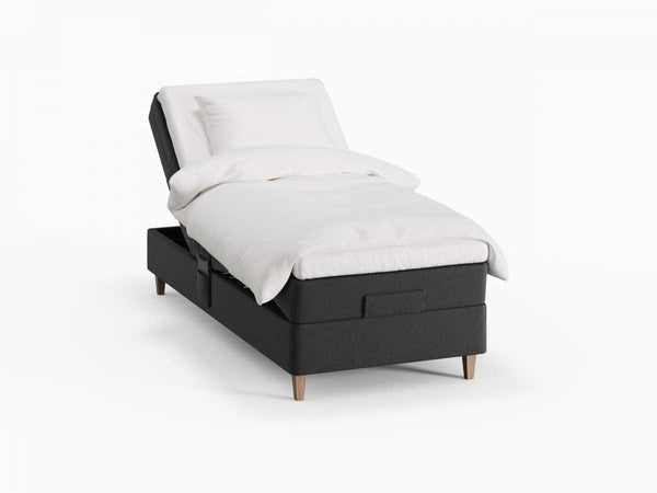 Ragna Fjäll 90x200 Antracit Nordic Dream tilbyder senge med skandinavisk design og højkvalitets materialer. Oplev perfekt komfort for en god nattesøvn. Bestil din i dag!