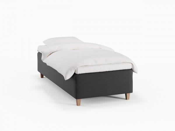 Freja Nordlys 90x210 Antracit Nordic Dream tilbyder senge med skandinavisk design og højkvalitets materialer. Oplev perfekt komfort for en god nattesøvn. Bestil din i dag!