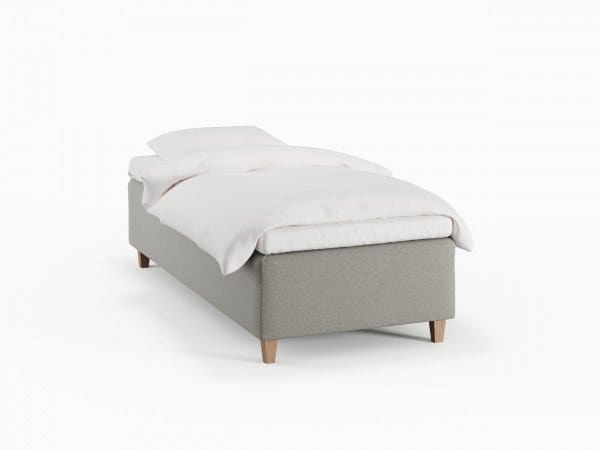 Freja Fjord 120x200 Lys grå Nordic Dream tilbyder senge med skandinavisk design og højkvalitets materialer. Oplev perfekt komfort for en god nattesøvn. Bestil din i dag!