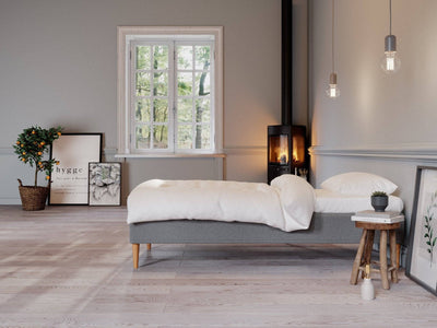 Saga | 90x210 | Grå - Nordic Dream