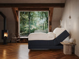 Aura Fjäll | 90x200 | Dyb blå - Nordic Dream