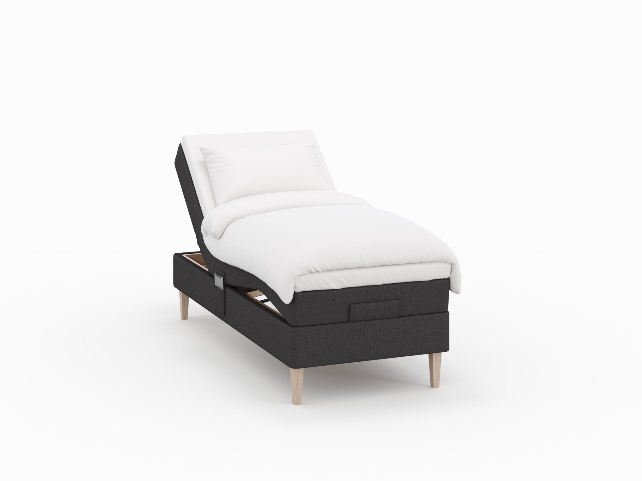 Ragna Älv 90x200 Antracit Nordic Dream tilbyder senge med skandinavisk design og højkvalitets materialer. Oplev perfekt komfort for en god nattesøvn. Bestil din i dag!