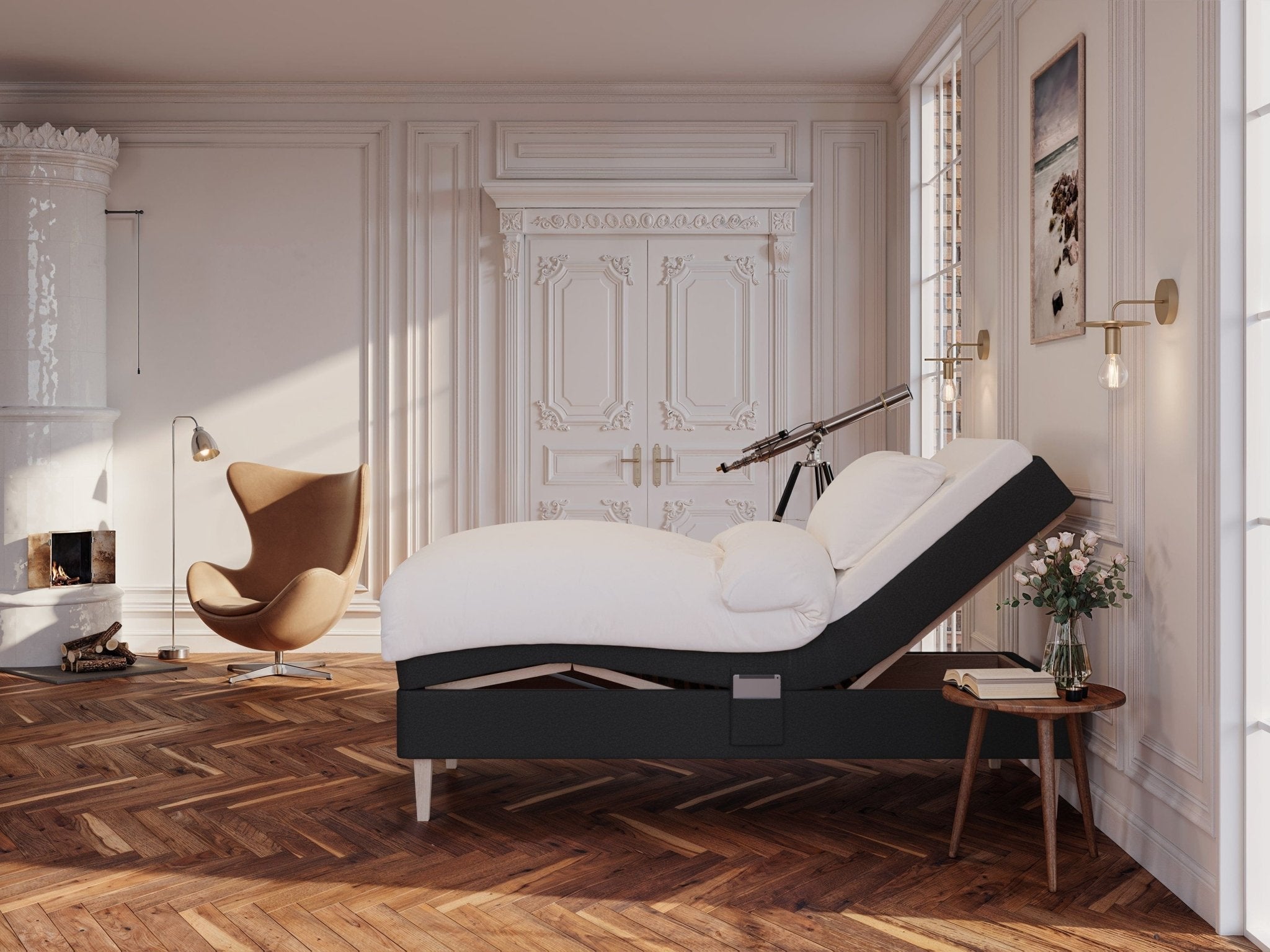 Ragna Nordlys 90x200 Antracit Nordic Dream tilbyder senge med skandinavisk design og højkvalitets materialer. Oplev perfekt komfort for en god nattesøvn. Bestil din i dag!