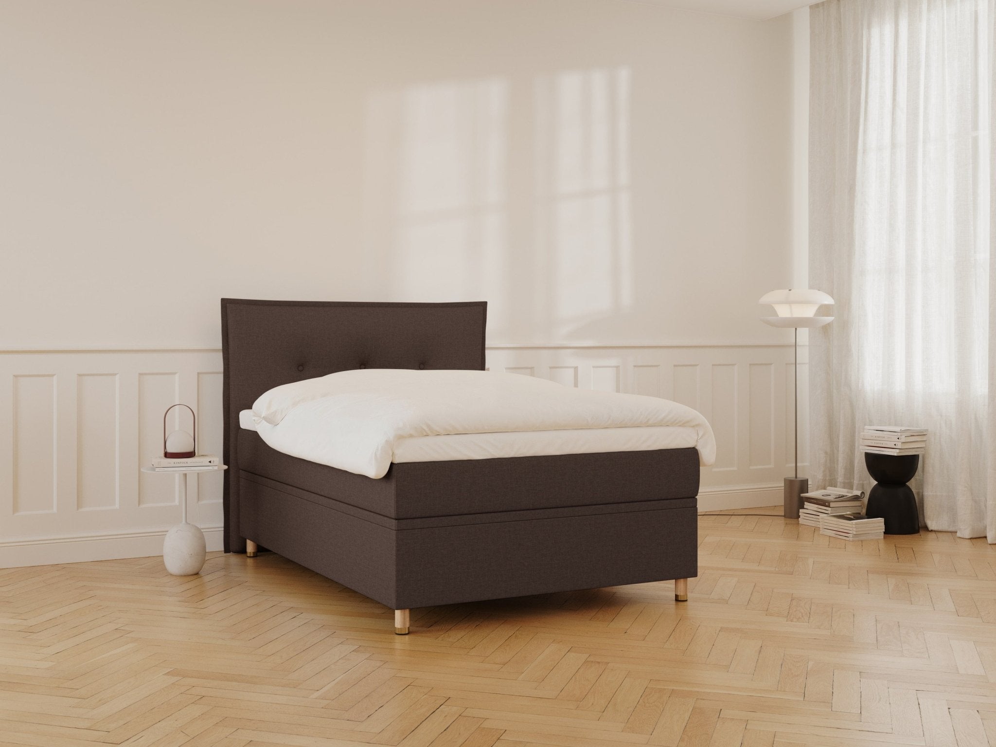 Alva Älv Grande | 120x200 | Mørk brun - Nordic Dream