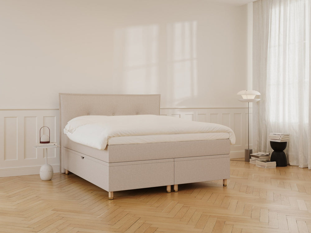 Alva Nordlys Grande | 180x210 | Sand - Nordic Dream