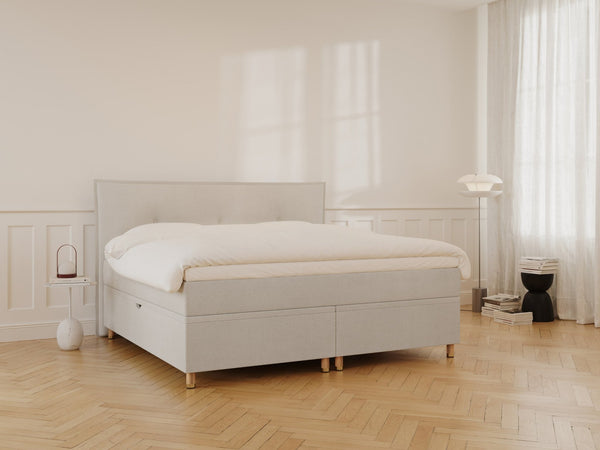 Alva Nordlys Grande | 200x200 | Bouclé cream - Nordic Dream